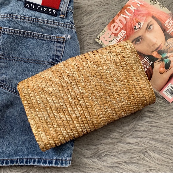 Vintage Bags Vintage Straw Clutch Poshmark